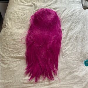 Vibrant Pink Women's Hair Wig